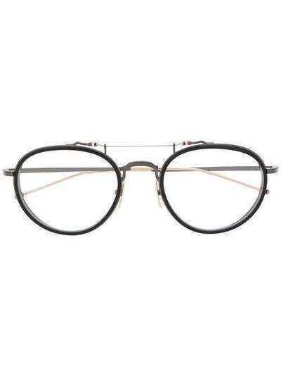 Thom Browne Eyewear очки в круглой оправе TBX8155301