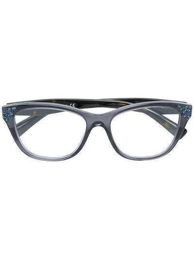 Valentino Eyewear очки в квадратной оправе VA3008