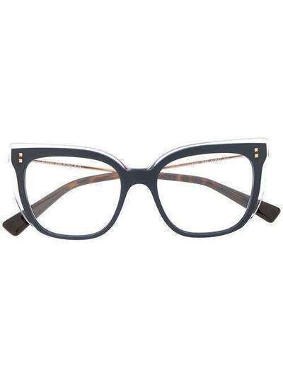 Valentino Eyewear очки Rockstud в оправе 'кошачий глаз' VA30215085