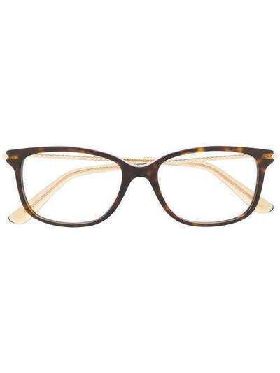 Bottega Veneta Eyewear очки в оправе черепаховой расцветки BV0255O