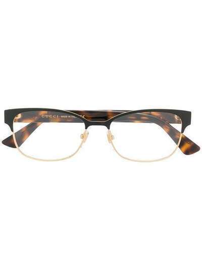 Gucci Eyewear очки в прямоугольной оправе с логотипом GG GG0751O005