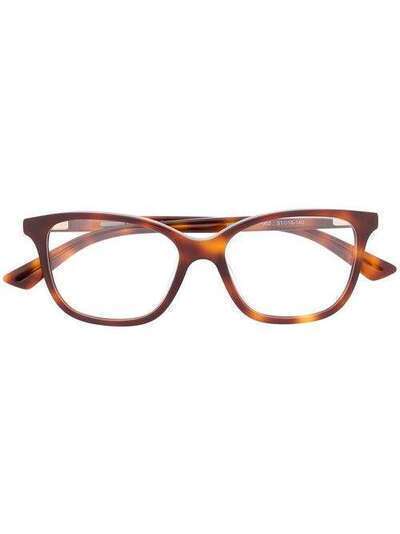 McQ Alexander McQueen очки-авиаторы черепаховой расцветки