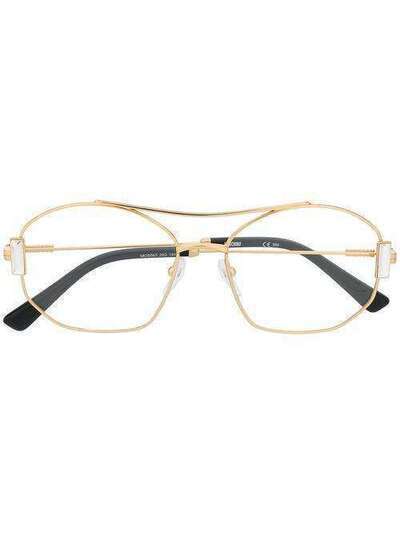 Moschino Eyewear очки в круглой оправе MOS563