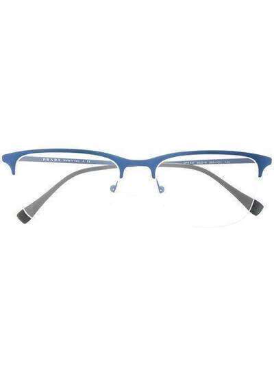 Prada Eyewear очки в геометричной оправе PS54IV