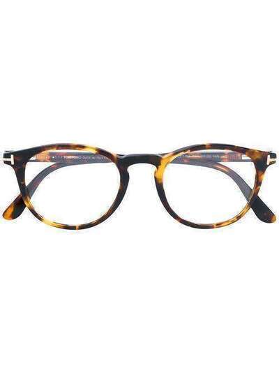 Tom Ford Eyewear очки в округлой оправе TF5401