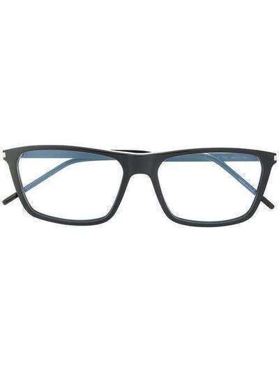 Saint Laurent Eyewear очки в квадратной оправе SL344