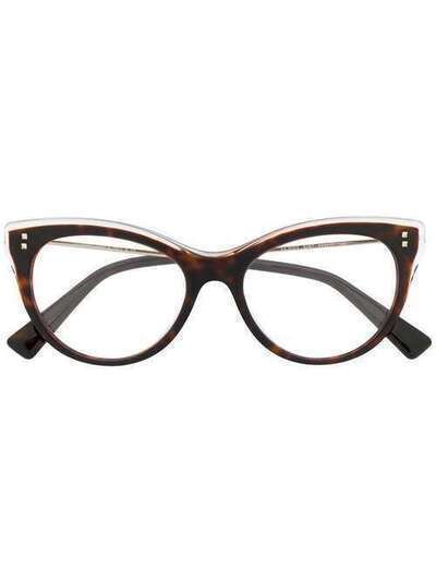 Valentino Eyewear очки в овальной оправе VA3023