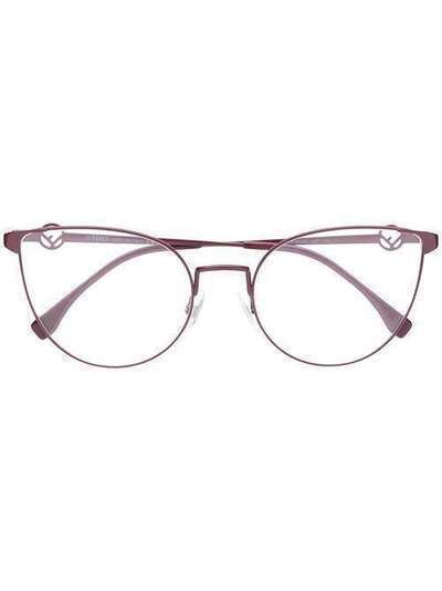 Fendi Eyewear очки в оправе 'кошачий глаз' FF0308