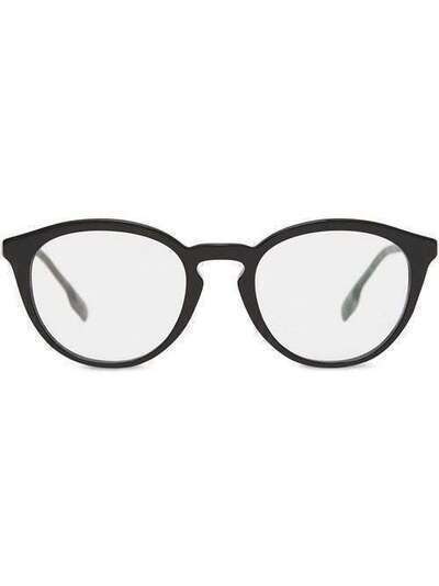 Burberry очки в круглой оправе 4081177