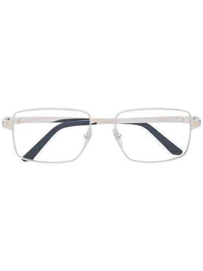 Cartier Eyewear очки Santos в прямоугольной оправе CT0203O