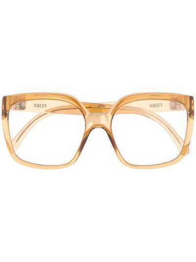 Fendi Eyewear очки FF0420 HAM в квадратной оправе FF0420