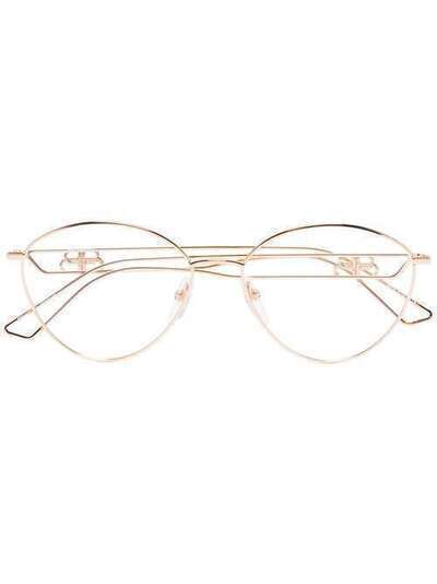 Balenciaga Eyewear очки с логотипом BB BB0066O