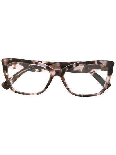Valentino Eyewear очки в прямоугольной оправе черепаховой расцветки VA3032