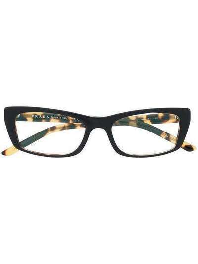 Prada Eyewear очки в прямоугольной оправе PR10XV