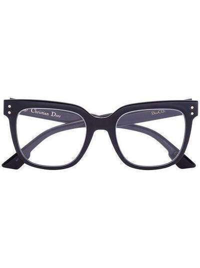 Dior Eyewear black square glasses 1023488075020