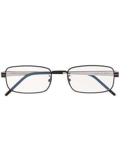 Saint Laurent Eyewear очки в прямоугольной оправе SLM50