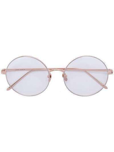 Linda Farrow очки в оправе круглой формы LFL647C9OPT