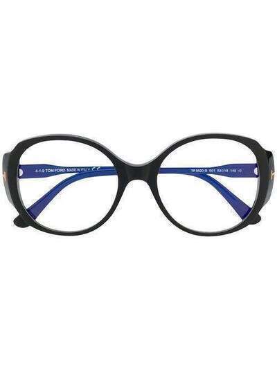 Tom Ford Eyewear очки в массивной круглой оправе FT5620B