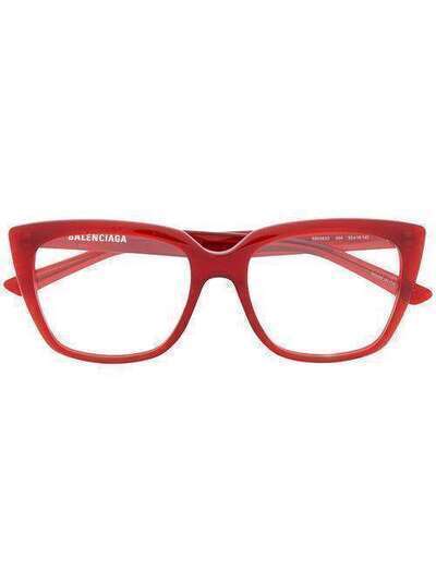 Balenciaga Eyewear очки в квадратной оправе BB0062O