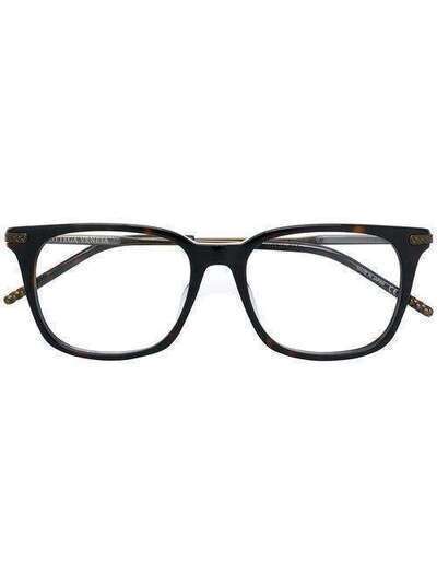 Bottega Veneta Eyewear очки в квадратной оправе BV0147O