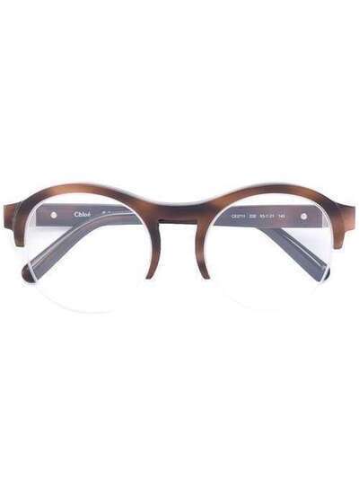 Chloé Eyewear очки в круглой оправе CE2711