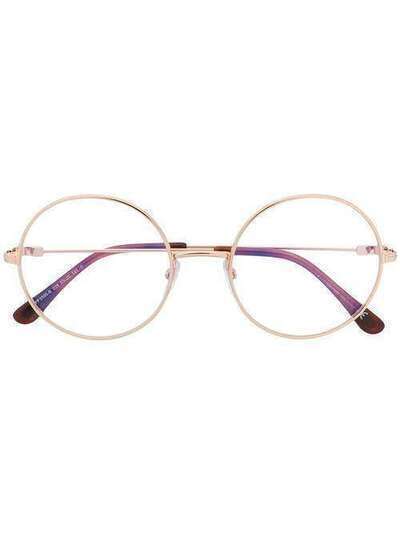 Tom Ford Eyewear очки в круглой оправе TF5595B