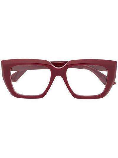 Bottega Veneta Eyewear square frame glasses BV1032O