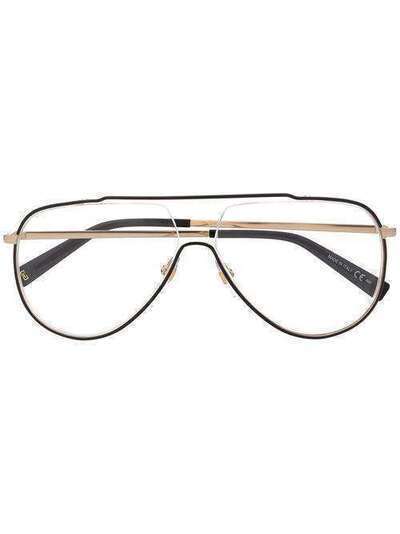 Givenchy Eyewear массивные очки-авиаторы GV0126