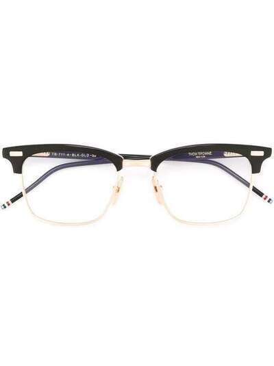 Thom Browne Eyewear очки с квадратной оправой TB711A