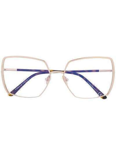 Tom Ford Eyewear очки в двухцветной квадратной оправе FT5668B