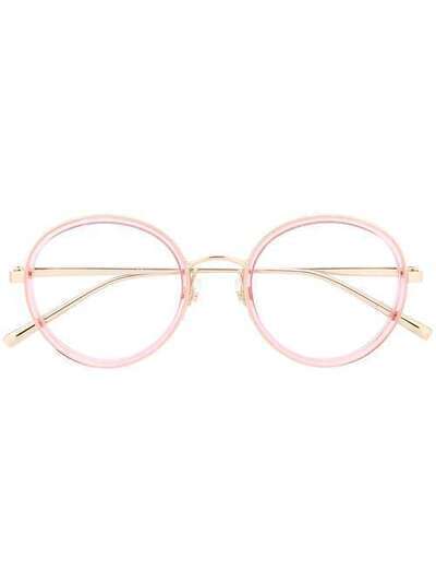 Marc Jacobs Eyewear двухцветные очки в круглой оправе MARC481