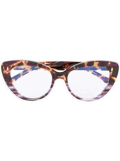 Cutler & Gross очки в оправе 'кошачий глаз' черепаховой расцветки 135002