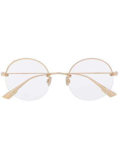 Dior Eyewear очки Stellaire 012 в круглой оправе DIORSTELLAIRE012