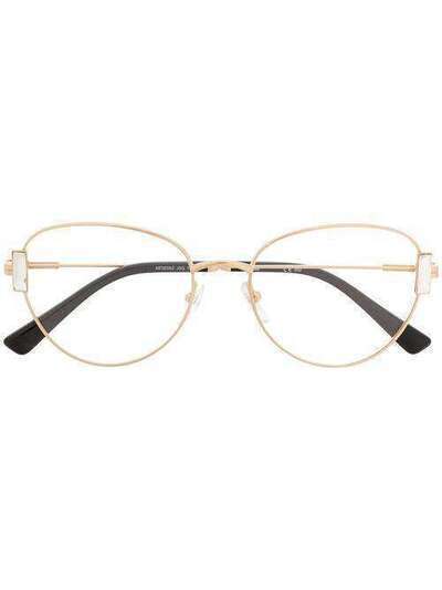 Moschino Eyewear MOSCHINO EYEWEAR MOS562 J5G/17 GOLD Leather/Fur/Exotic Skins->Leather MOS562