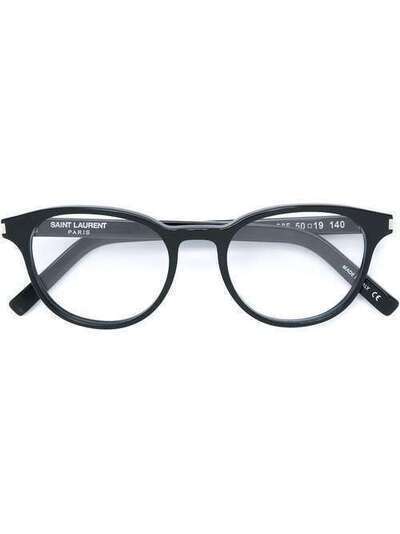 Saint Laurent Eyewear классические очки в круглой оправе CLASSIC10
