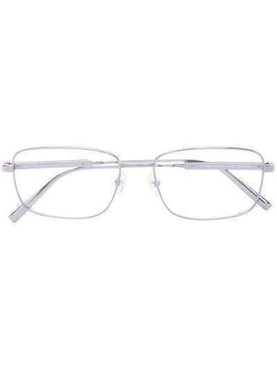 Ermenegildo Zegna очки в оправе прямоугольной формы EZ5063
