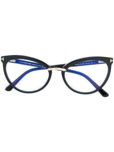 Tom Ford Eyewear очки в оправе 'кошачий глаз' TF5551B