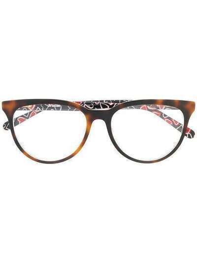 Love Moschino очки в квадратной черепаховой оправе MOL519
