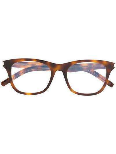 Saint Laurent Eyewear очки трапецевидной формы SL286SLIM