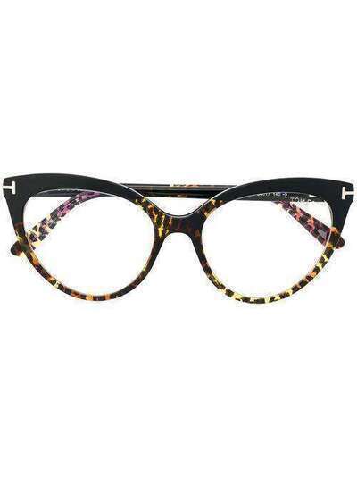 Tom Ford Eyewear очки в оправе 'кошачий глаз' FT5674B