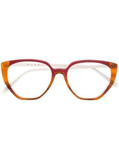 Marni Eyewear очки в оправе 'кошачий глаз' ME2636