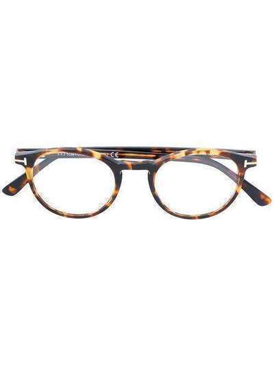 Tom Ford Eyewear очки в оправе округлой формы TF5294