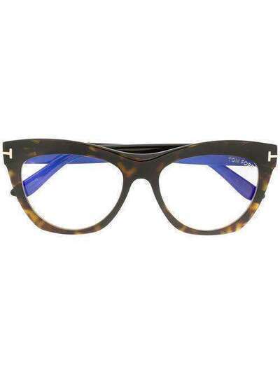 Tom Ford Eyewear очки в оправе 'кошачий глаз' FT5559B052