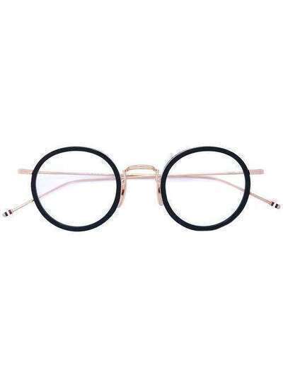 Thom Browne Eyewear очки в круглой оправе TBX906