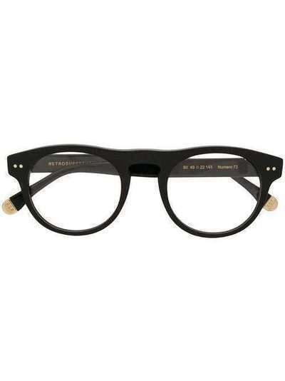 Retrosuperfuture Numero 73 oval frame glasses 6II
