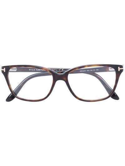 Tom Ford Eyewear солнцезащитные очки в прямоугольной оправе TF5293