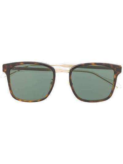Gucci Eyewear солнцезащитные очки в квадратной оправе GG0563SK