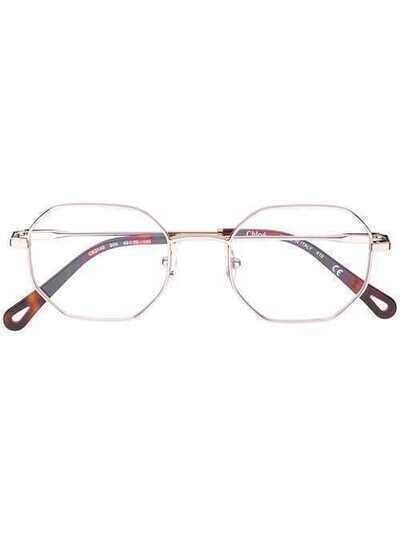 Chloé Eyewear солнцезащитные очки в восьмиугольной оправе CE2149