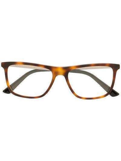 Gucci Eyewear солнцезащитные очки черепаховой расцветки GG0691O006