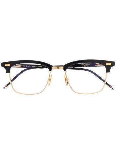 Thom Browne Eyewear очки в квадратной оправе TBX711